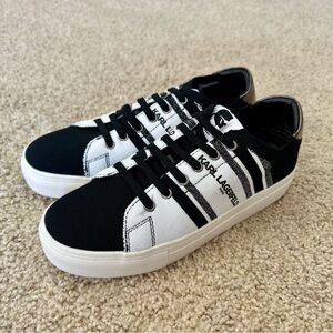 Cyrilla Striped Sneakers NEW